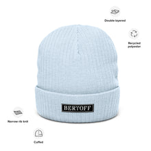 Carica l'immagine nel visualizzatore di Gallery, Berretto in maglia a coste